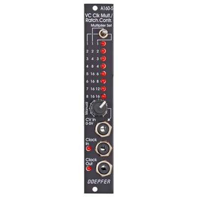 Doepfer A-160-5V Clock Multiplier / Ratcheting Vintage Edition - Clock Modular