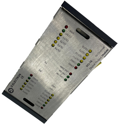 D.ELECTRON MODEL DO-16 DIGITAL OUTPUT MODULE 16-CHANNEL DO16 TYPE D656/2