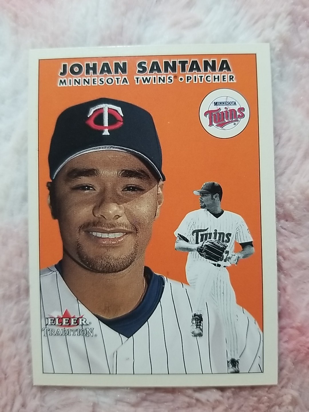2000 Fleer Tradition Update Johan Santana #U43 Minnesota Twins MLB BASEBALL CARD