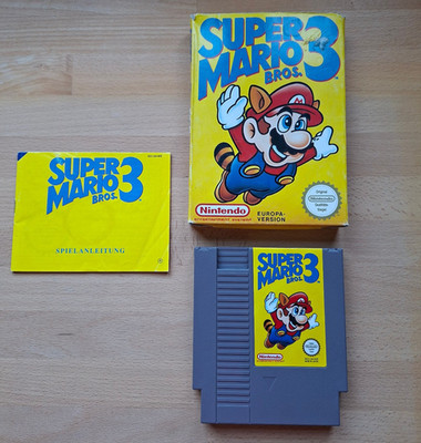 7 Spiele für NINTENDO ENTERTAINMENT SYSTEM NES Spiel Europa Version, mit OVP