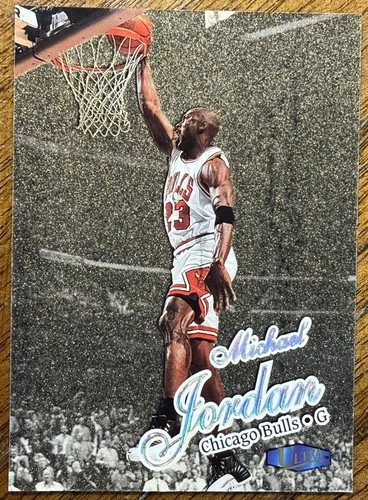 RARE 1997-98 FLEER ULTRA MICHAEL JORDAN GOLD MEDALLION SSP CARD #23G READ DESC