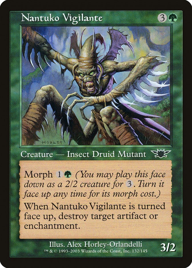 Legions Nantuko Vigilante MTG Magic the Gathering NM