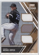 2017 Elite Extra Edition Triple Materials Holo Gold 5/99 Michael Kopech 1q5