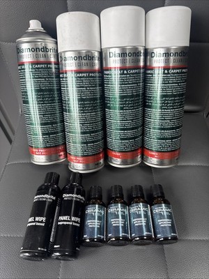 Job Lot - Diamond Brite Ceramic Car Detailing - Seat & Carpet Protect, Paint