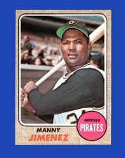 1968 Topps Set-Break #538 Manny Jimenez NM-MT OR BETTER *GMCARDS*
