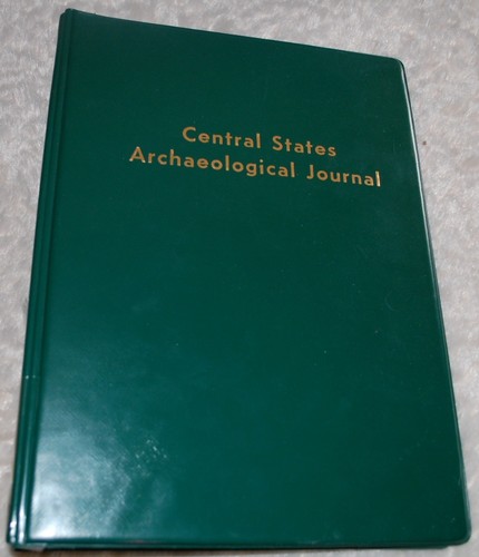8-Central State Archaeological Journal-Vinyl Journal holders-each holds 8 issues