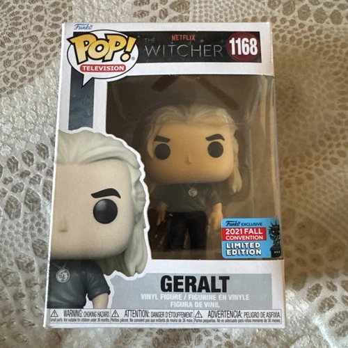 Funko POP Geralt #1168 Vinyl Figure The Witcher 2021 Fall Convention Exclusive