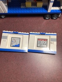 Lego city #60044 mobile police unit /Instructions Mini Figures Incomplete