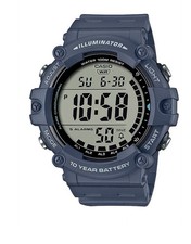 Casio AE-1500WH-5AV Digital Sport Watch WR100 10 Year Battery Alarm Chrono NEW