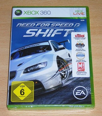 Need For Speed: Shift Xbox 360 PAL Neu & Sealed VGA Ready Rar