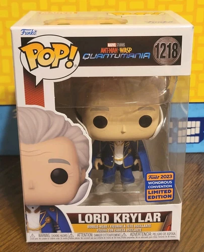 Funko POP! Lord Krylar #1218 Quantumania 2023 Wondrous Convention Exclusive NEW