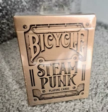 Bicycle Steampunk Bronze Playing Cards Theory 11 Brand New & Sealed