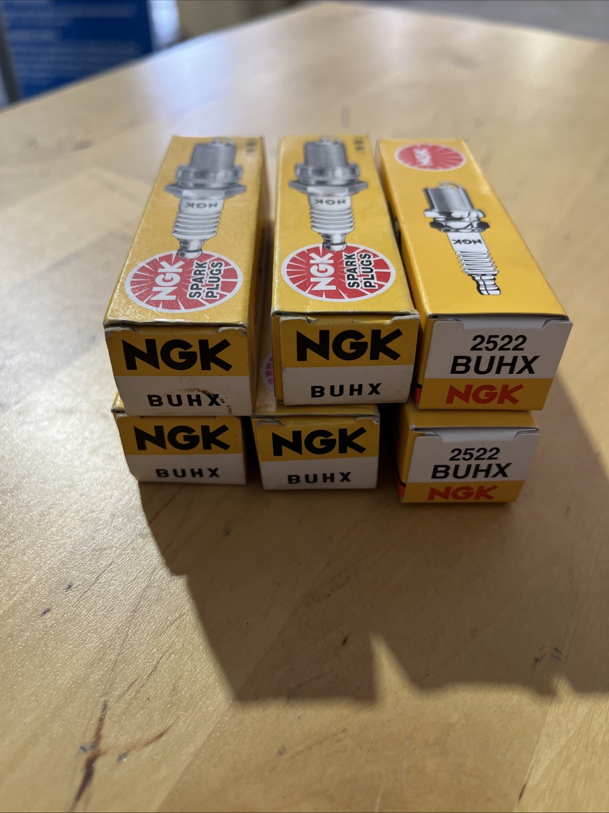 Lot Of 6 NGK Standard Plug Spark Plugs 2522 BUHX 2522 BUHX Tune Up Kit Set
