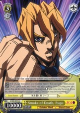 Smoke of Death, Fugo - JJ/S66-E016 - U Near Mint Weiss Schwarz JoJo's Bizarre Ad