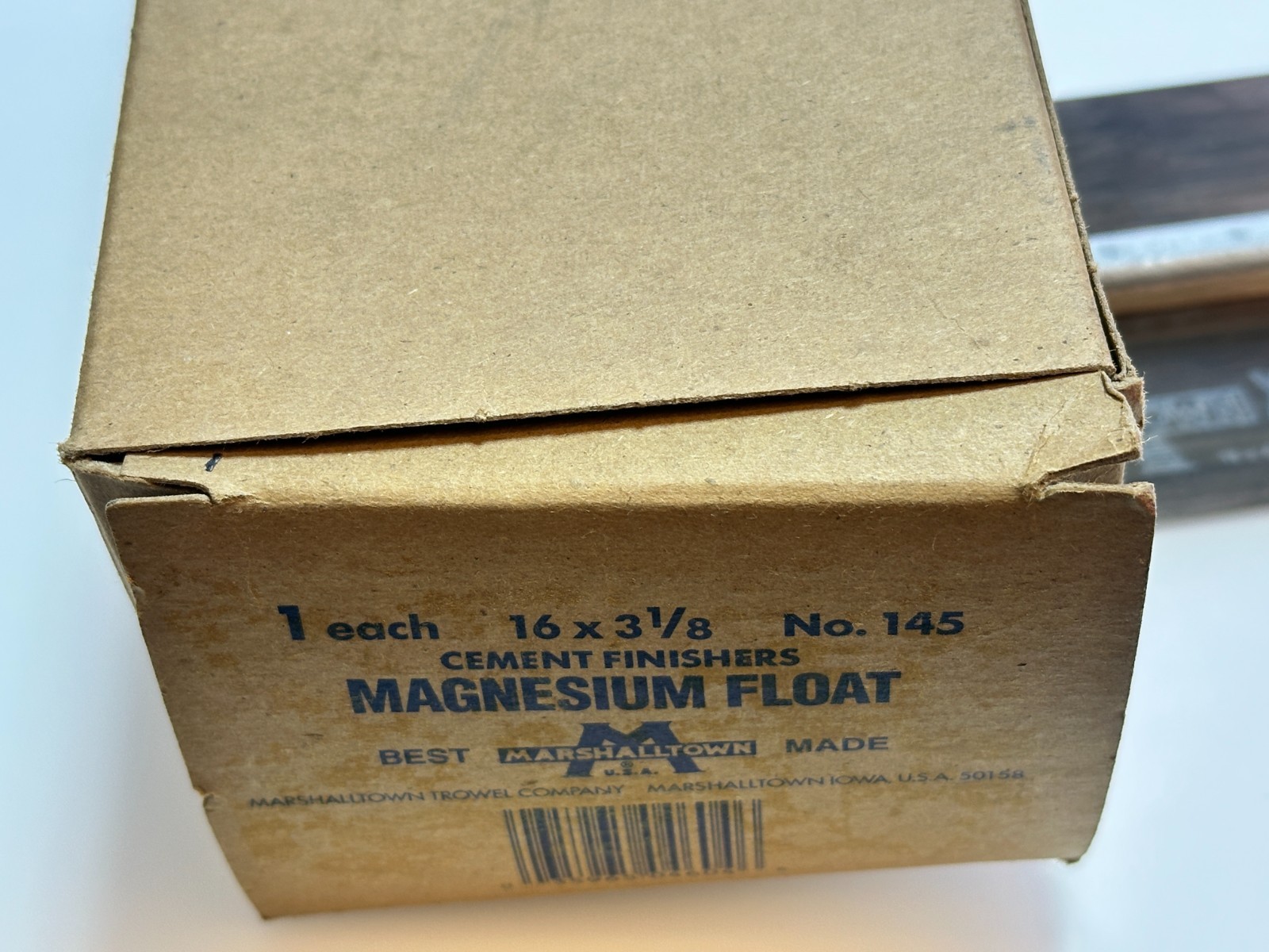 Marshalltown Tools USA MXS66GS Golden Stainless Finishing Trowel 16 x 4, NOS NEW