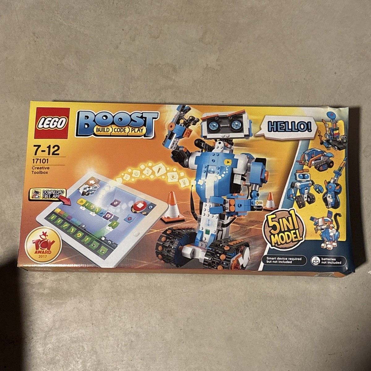 LEGO Boost: Creative Toolbox (17101) IOB w/ Sealed Bags - Water