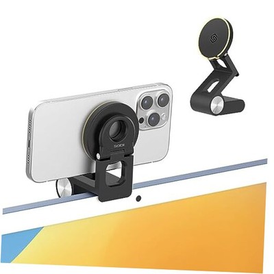  Continuity Camera Mount for Desktop Monitor & iMac, Detachable iPhone Black