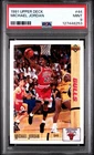 127448253 Michael Jordan 1991 Upper Deck #44 PSA 9