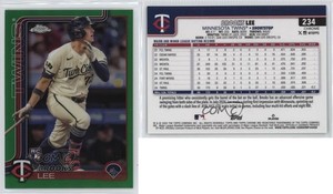2025 Topps Chrome Green Refractor /99 Brooks Lee #234 Rookie RC