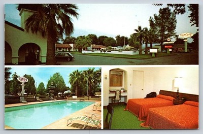 Chico California Matador Motel on Esplanade Vintage Postcard CA