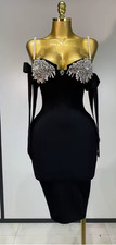 Backless Pearl Diamonds dress