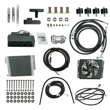 12V Electric Cool &Heat Universal Underdash Air Conditioner DC Auto Car A/C 63A