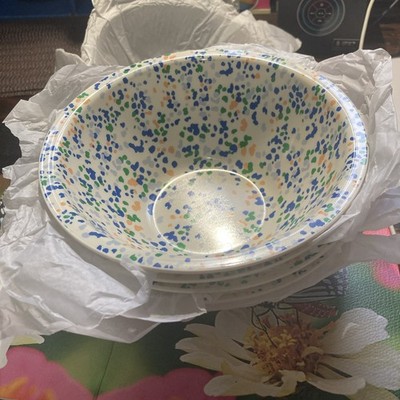 Room Essentials Set Of Four Cereal Bowls New With Tags Confetti Design