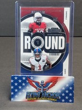 2024 Panini Contenders - Round Numbers Malik Nabers, Marvin Harrison Jr. #2 (RC)