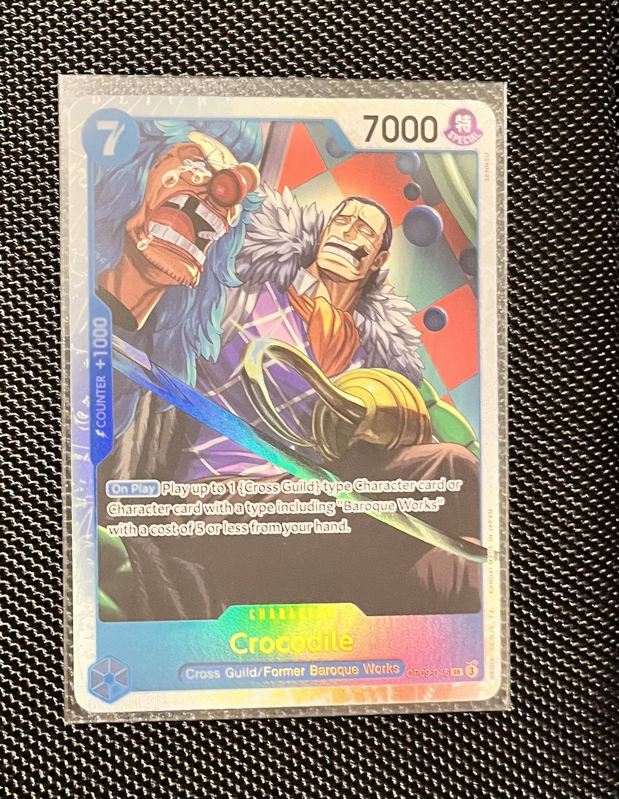One Piece CCG Emperors in the New World Crocodile OP09-046 Super Rare