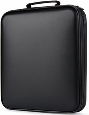 DVD Storage CD Case Holder:Dvd Binder Protective CD Book Portable DVD O