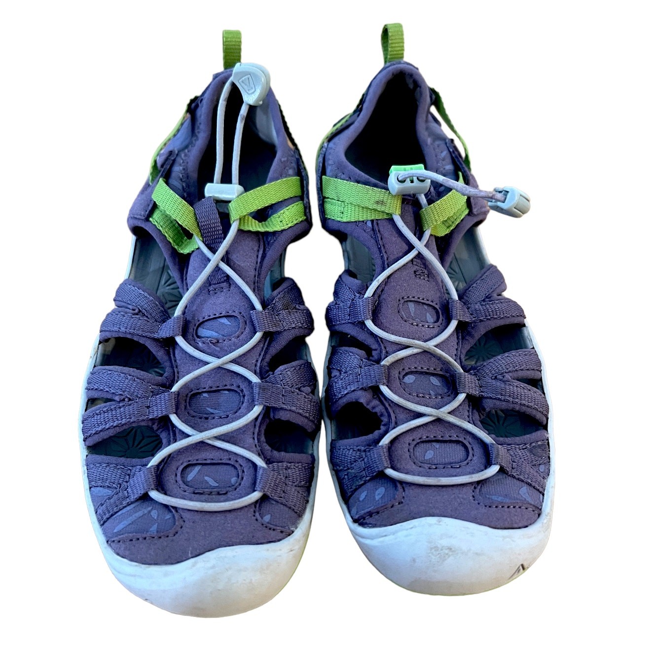 Keen sandali donna taglia 5 Moxie viola e verde scarpa da trekking 1016694