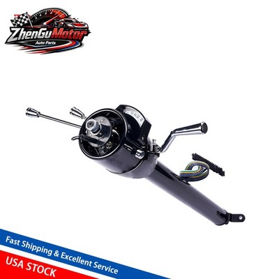 28'' Black Tilt Steering Column Kit Automatic Suit 1955-1959 Chevy GMC Truck