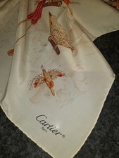 Cartier Paris Schal - 100% Seide - Vintage aus Sammlung
