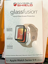 NEW Invisible Shield Glass Fusion for Apple Watch Series 5/4 40MM 