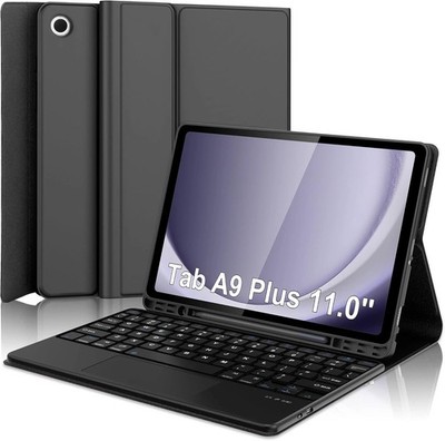 Galaxy Tab A9 plus Case with Keyboard, Touch Keypad for Samsung A9+ Tablet 2023,