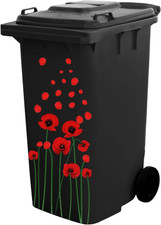Flower Sticker Kit for Bin and Home Decoration