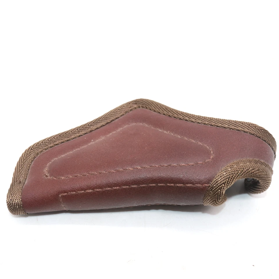 Funda De Colección Gould & Goodrich Talla 32 Cuero Marrón Nailon Diestro Hecha en EE. UU. Foto 3 de 4