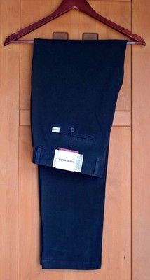Roy Robson Casual Hose Organic Cotton dunkelblau slim Fit Gr. 52 neu mit Etikett