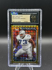 2024 Topps Chrome Larry Allen Gold Geometric /50