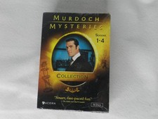 MURDOCH MYSTERIES Complete Series Collection Season 1-4 DVD 16-Disc Set 1 2 3 4