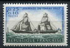 1965 TIMBRE FRANCE NEUF LUXE ** N° 1446 ** PAQUEBOT POSTE LE GUIENNE