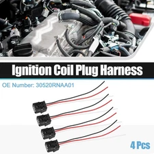 4pcs Ignition Coil Connector for Honda CRV 2015-2019 2.4L GAS No.30520RNAA01