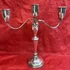 Vintage Sterling Silver Lunt 3 Tier Arm Candelabra Candlestick # 63 Not Scrap