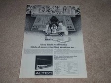 Altec 710A Receiver Ad, 1972, Specs, Article