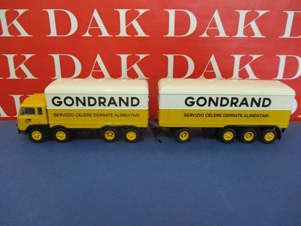 1/87 Modellino Camion Truck Fiat 690 Millepiedi Gondrand by Brekina - Immagine 2 di 4