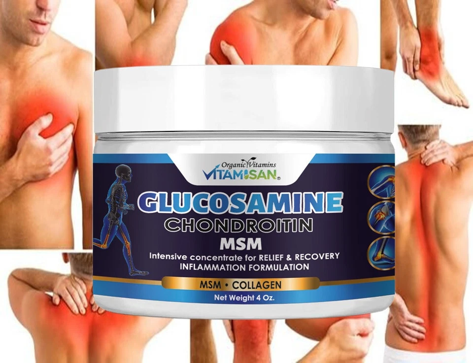 Крем коллагеновый Triple Strength Flex Joint Suppport глюкозамин хондроитин MSM - Изображение 3 из 4