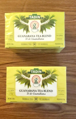 2 PACK GUANABANA TADIN TEA BLEND (48 BAGS)TE DE GUANABANA
