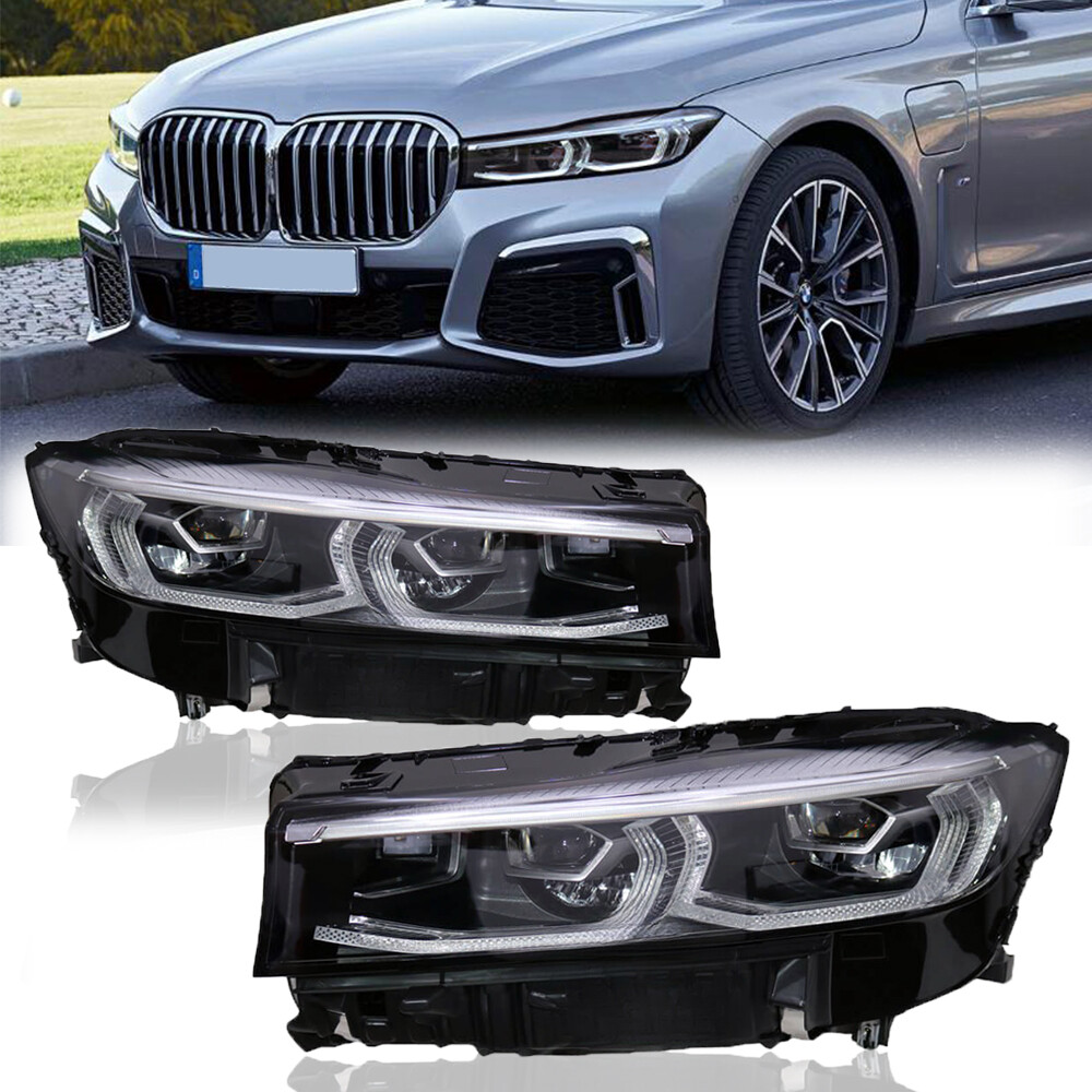 2020 2021 2022 BMW 7 Series G11 G12 LED Headlight Headlamp Driver+
