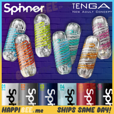 TENGA Spinner Reusable Realistic Spiral Stroker Sleeve Men Masturbator Sex Cup