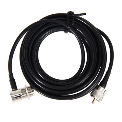 PL259 Antenna Connector Coaxiale Extend Cord Kabel SO239 16Ft Voor Autoradio